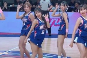 动感十足！媒体人晒中国香港金牛啦啦队的舞蹈表演视频