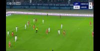河南1-0领先亚泰！纳萨里奥高难度停球撩射破门，迈达纳送助攻
